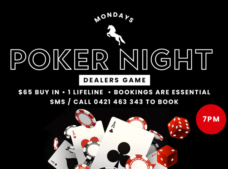 Monday: Poker Night
