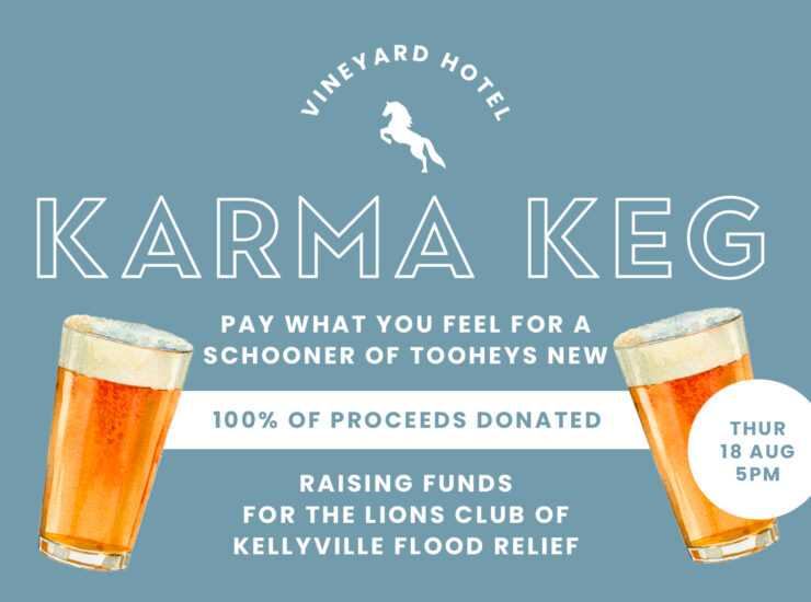 Karma Keg – Supporting Lions Club of Kellyville